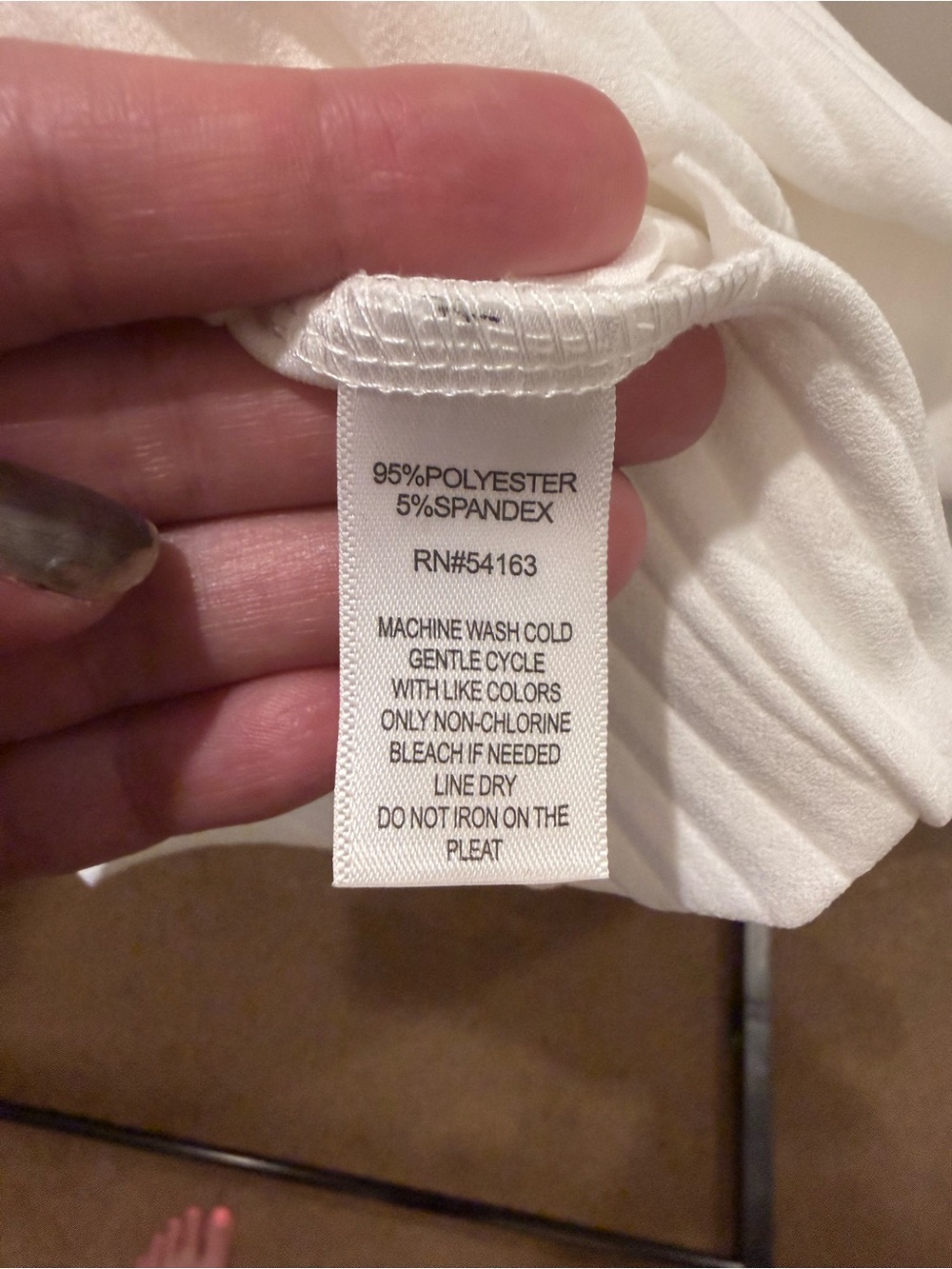 Marc New York Cream Ribbed Ruffle Sleeve Shell Top - Picture 3 of 4